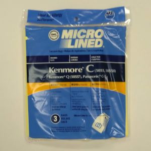 Kenmore Bags Type C, Q, Panasonic C-5 3/pck Generic DVC